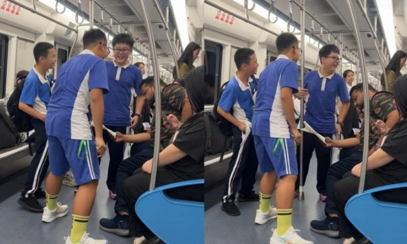 Bức ảnh chụp lén nhóm học sinh đang khiến người lớn cười vỡ bụng: Thông minh thế này thì bài tập nào cũng được 10 điểm!