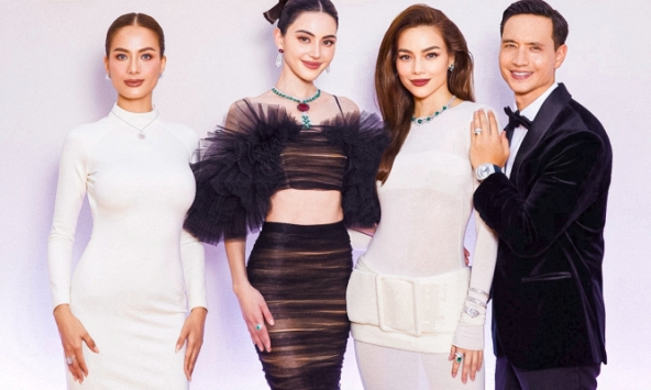 Hồ Ngọc Hà đưa trò cưng Như Vân xuất ngoại, 'đụng độ' nhan sắc với mỹ nhân Mai Davika