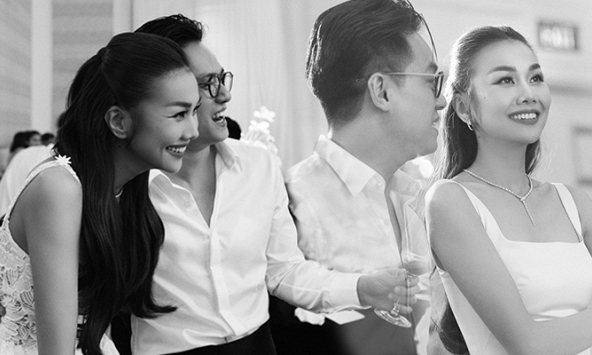 Thanh Hằng xả kho 'vựa cẩu lương' trong đám cưới: Cô dâu cười hết cỡ, ánh mắt của chú rể gây chú ý