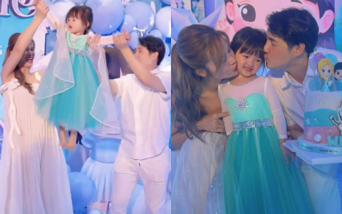 Đông Nhi tổ chức sinh nhật hoành tráng cho ái nữ, ai dè để lộ 1 chi tiết đặc biệt giữa nghi vấn bầu lần 2? 