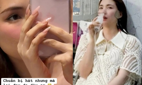 Sau vấn đề liên quan cổ họng, Hoà Minzy tiếp tục lộ tình trạng sức khoẻ đáng lo
