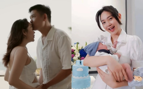 Minh Hằng sau khi sinh con đầu lòng: Ngoại hình thay đổi, được ông xã 'cưng như trứng'