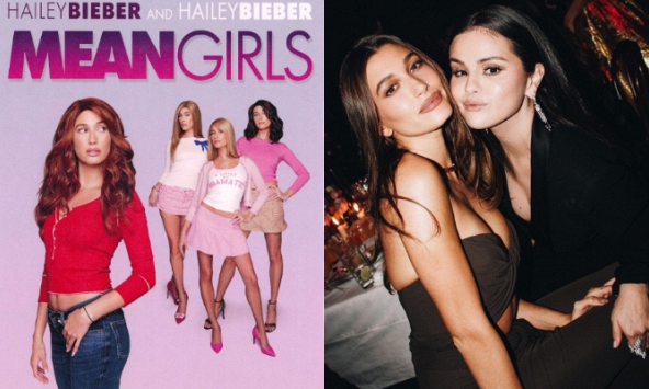 Hailey Bieber hóa nữ chính Mean Girls chơi Halloween, nhân tiện 'đá đểu' Selena Gomez?
