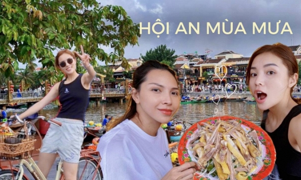Mặc kệ Hội An mùa mưa, Kỳ Duyên - Minh Triệu vẫn rủ nhau đi du lịch và cái kết