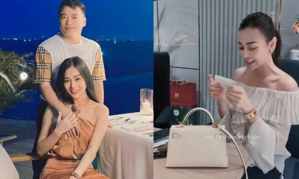 Phản ứng của Phương Oanh về lời khuyên 'bầu khoe ít thôi', Shark Bình cũng có động thái sau tin hoãn cưới