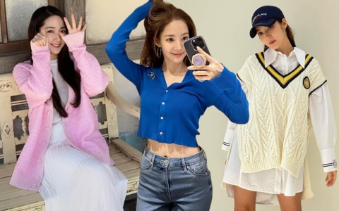 Tủ đồ thu của Park Min Young có quá trời item xinh xắn, chị em đừng ngần ngại sắm theo
