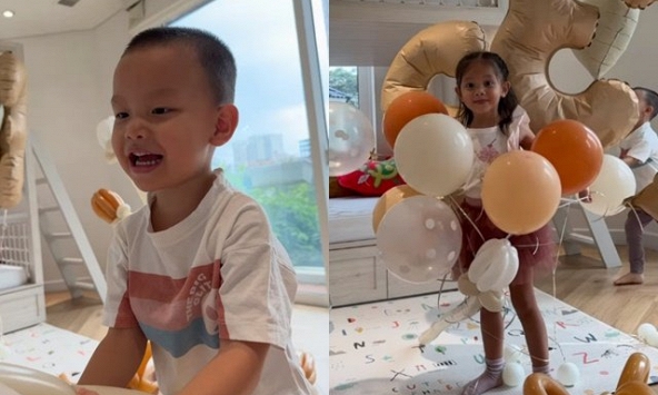 Hồ Ngọc Hà đăng ảnh Lisa - Leon chuẩn bị sinh nhật 3 tuổi, netizen xuýt xoa: 'Thời gian trôi nhanh quá'