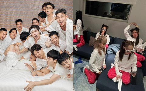 Tiệc độc thân của Puka - Gin Tuấn Kiệt: Trường Giang và dàn sao nam xả kho ảnh lầy lội, đàng gái vẫn còn đang 'ủ mưu'