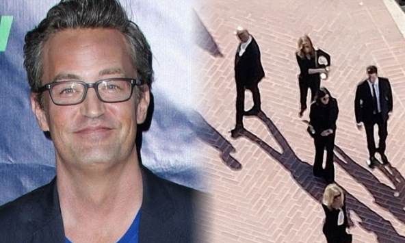 Đám tang Matthew Perry: Dàn sao “Friends” có mặt từ sớm để nói lời từ biệt cuối cùng tới bạn thân