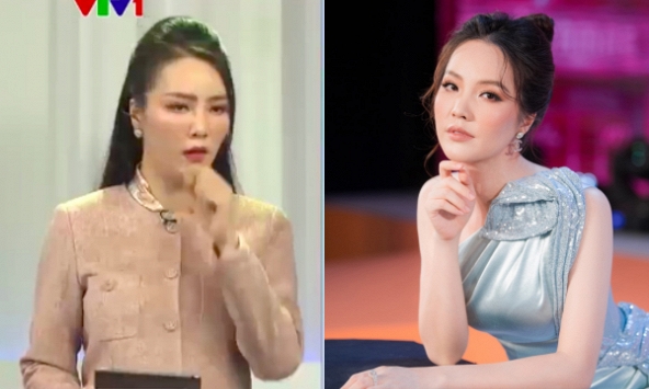 Đang dẫn Chuyển động 24h bất ngờ gặp sự cố, phải ra ngoài, á hậu Thụy Vân: Buồn thật sự luôn!