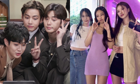 Hẹn hò theo hội: V (BTS) yêu Jennie, Park Seo Joon cặp với YouTuber, giờ đến Choi Woo Sik công khai bạn gái thân với 2 mỹ nhân này?