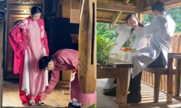 Đoàn Văn Hậu cưng chiều 'nóc nhà' hết mực