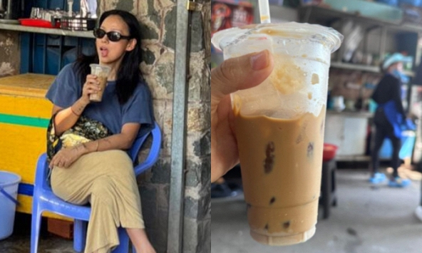 Lee Hyori khám phá Việt Nam trước giờ diễn, mê mẩn cafe sữa đá tại quán cóc bình dị