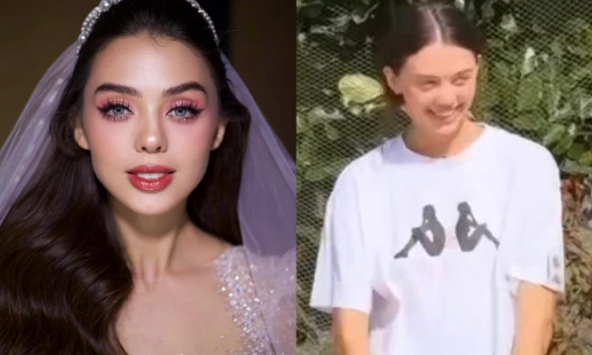 Vợ mẫu tây Bùi Tiến Dũng hoà nhập cực nhanh khi về quê chồng: Đi xe máy, chơi bóng chuyền cùng hàng xóm