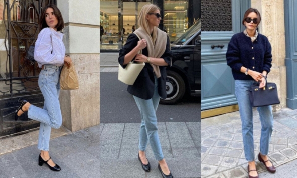 Phụ nữ Pháp phối quần jeans cùng 4 kiểu giày này để ghi điểm thanh lịch tuyệt đối 