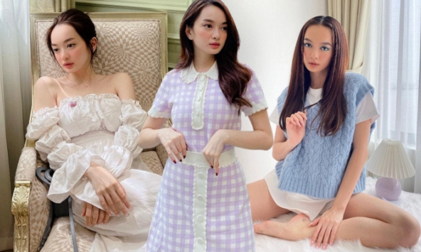 Style đời thường của ''mợ Ba'' Kaity Nguyễn: Mê đồ tông màu pastel, 'vibe' tiểu thư nhà giàu tràn màn hình