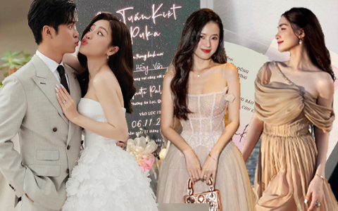 Không khí trước giờ G đám cưới Puka - Gin Tuấn Kiệt ở TP.HCM: Midu quyết giật hoa cưới, Hòa Minzy và dàn sao Vbiz chuẩn bị đổ bộ