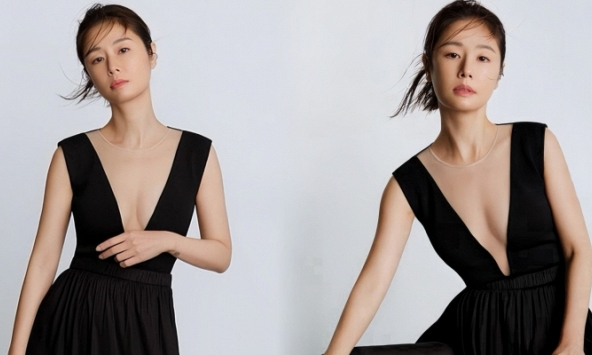 Lâm Tâm Như thử thách bản thân với diện mạo mới, khoe khéo vòng 1 gợi cảm ở tuổi U50