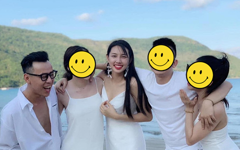 Phản ứng phía hoa hậu Thùy Tiên về ảnh chụp chung với 2 'tú ông' trong đường dây môi giới mại dâm