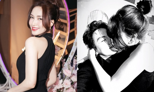 Lộ khoánh khắc Hòa Minzy ôm hôn một sao nam, nhân vật chính đã lên tiếng nói rõ quan hệ