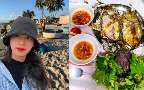 Loạt mâm cơm đầy ụ cá tôm chỉ 5k quay đầu của cô gái bỏ phố về biển: Biết 'thế lực' tài trợ ai cũng ao ước!