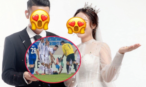 Vợ hậu vệ tuyển Việt Nam nổi giận khi chồng bị đánh nguội: 'Động đến chồng chị thì chỉ có ra sân tắm sớm thôi'