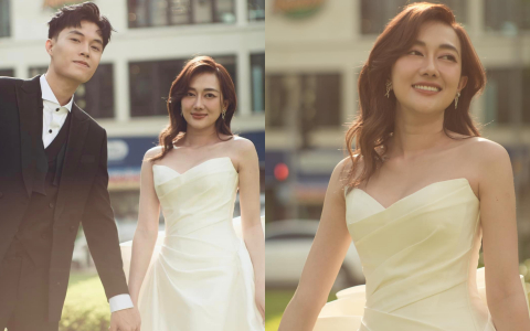 Cặp đôi Vbiz tung ảnh cưới trước thềm lễ ăn hỏi quy tụ dàn sao, nhan sắc cô dâu hậu sửa mũi gây chú ý 