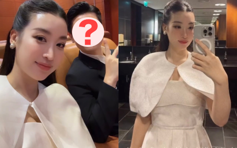 Đỗ Mỹ Linh thoát vai mẹ bỉm khoe nhan sắc thăng hạng, thân thiết với 1 nhân vật nhà chồng hào môn 