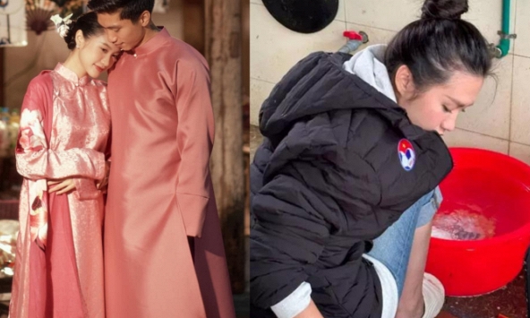 Họ hàng nhà Văn Hậu nhận xét về Doãn Hải My: 'Cháu ngoan lắm, gái Hà Nội mà về quê là túm vào làm'