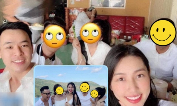 Thực hư hình ảnh Hoa hậu Thùy Tiên chụp cùng 2 'tú ông', một người trong cuộc lên tiếng làm rõ