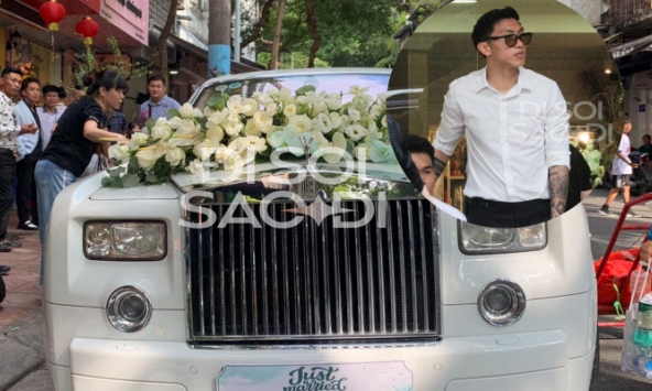 Cận cảnh siêu xe 50 tỷ Đoàn Văn Hậu rước Doãn Hải My về dinh