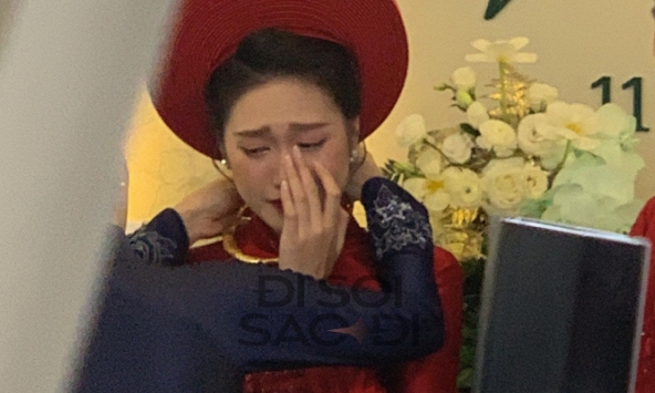 Doãn Hải My bật khóc nức nở khi nhận của hồi môn trong ngày về nhà chồng