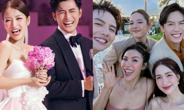 Nửa showbiz tụ họp mừng ngày vui, đám cưới Puka - Gin Tuấn Kiệt chứng minh sức hút khủng 'ẵm' hơn 17 triệu lượt tương tác
