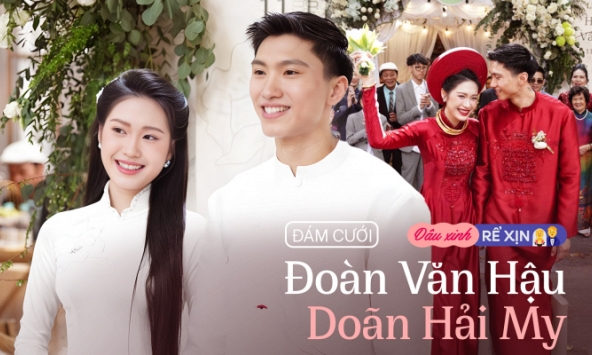 Toàn cảnh lễ cưới hỏi của Đoàn Văn Hậu - Doãn Hải My: Quy mô đầu tư khủng, người xem đông như concert, visual dâu rể bùng nổ!