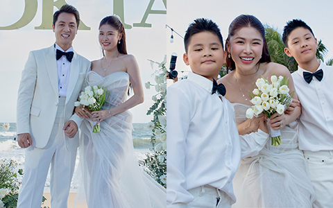 Đăng Khôi - Thủy Anh 'cưới lần nữa': Nhan sắc 'cô dâu' gây chú ý, Quốc Cơ - Cường Seven và dàn sao đổ bộ