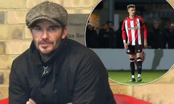 David Beckham đến xem con trai thi đấu giữa cái lạnh 10 độ, fan lo ngại về một điểm trên gương mặt của cựu danh thủ