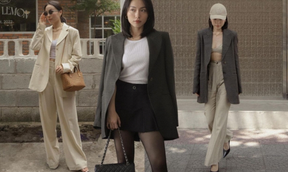Nàng cao dưới 1m60 muốn mặc blazer đẹp và sang thì nên học lỏm blogger Hà Trúc