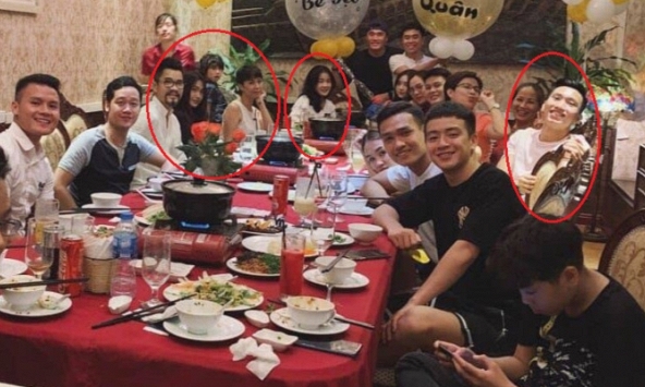 Ảnh hiếm: Gia đình Doãn Hải My chung mâm cùng tình cũ của Văn Hậu, anh cũng có mặt còn cười rõ tươi