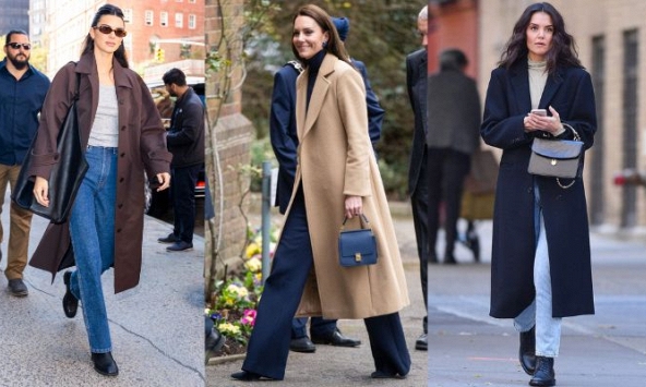 Mặc áo khoác dáng dài sành điệu như các biểu tượng thời trang với 10 công thức