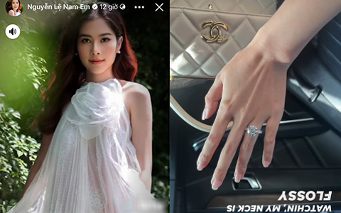 Nam Em bất ngờ đăng ảnh ẩn ý chuyện cầu hôn, chuẩn bị lên xe hoa với bạn trai kín tiếng?
