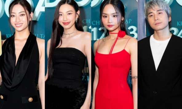 Thùy Tiên đọ sắc với dàn hoa hậu đình đám, Miu Lê quá đẹp đôi bên Karik ở thảm đỏ 'Chiếm đoạt'