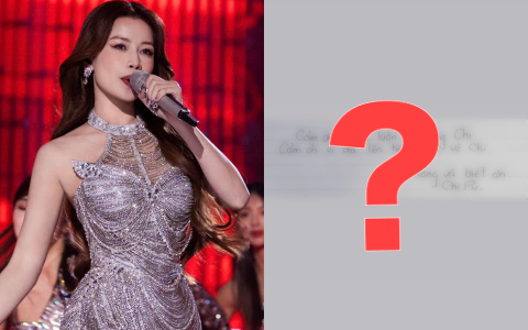 Chi Pu viết thư tay nói vỏn vẹn 2 câu giữa 'bão' lùm xùm bị công kích vì hát nhép tại Trung Quốc 