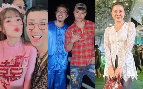 Dàn sao Vbiz náo loạn đám cưới Puka: Lê Dương Bảo Lâm “quậy' nhưng chưa sốc bằng 1 nhân vật, Anh Tú cùng hội bạn thân quyết tới bến 