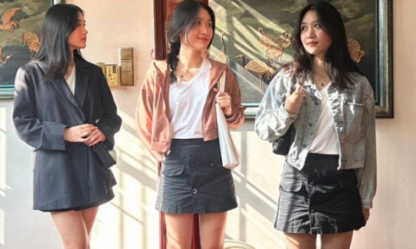 Mix&Match áo khoác thật xinh cho những ngày gió mùa