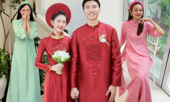 Ngắm sao Việt diện áo dài cực duyên dáng trong mùa cưới và đây là loạt địa chỉ bạn có thể học lỏm để sắm theo