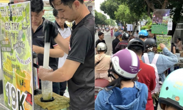 Tình hình trà chanh giã tay tại TP.HCM: sau 1 tháng vẫn chưa hết hot, nhiều quán tung chiêu trò thu hút khách