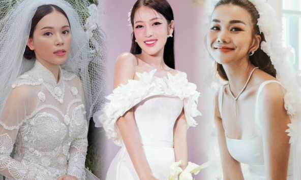 Những nàng dâu hot nhất Vbiz 2023: Người làm dâu hào môn, người tổ chức tới 4 lần lễ cưới vẫn cực vui 