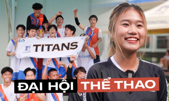 Đẳng cấp trường quốc tế có khác, tổ chức đại hội thể thao mà chuyên nghiệp như ASIAD!