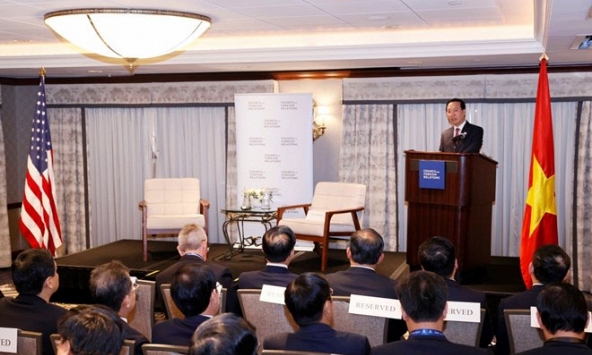 Toàn văn bài phát biểu của Chủ tịch nước Võ Văn Thưởng tại Hội đồng Quan hệ Đối ngoại Mỹ