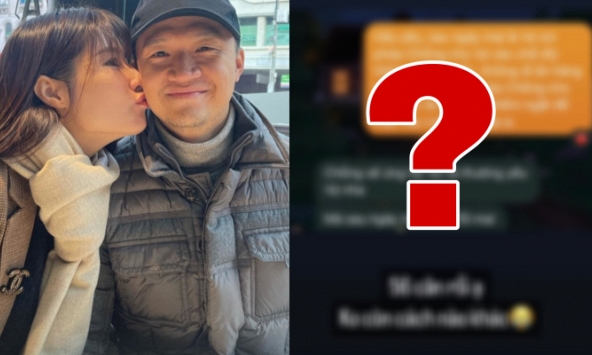 Diễm My 9x chia sẻ đoạn tin nhắn với chồng: Lộ cách gọi đặc biệt, xin phép làm 1 việc cho hôn lễ 